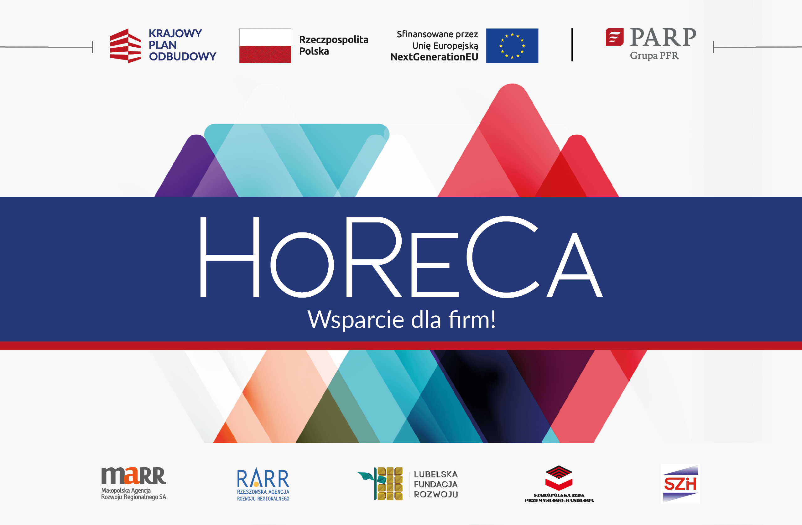 Infografika - miniplakat HoRECA wparcie dla firm